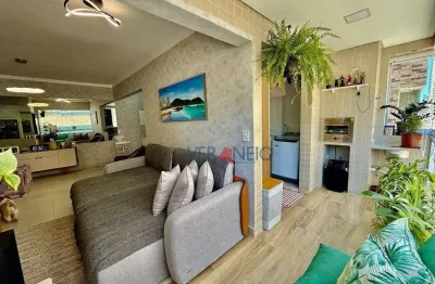 Apartamento com 3 dormitórios à venda, 82 m² por r$ 750.000 - canto do forte - praia grande/sp