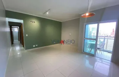 Apartamento com 2 dormitórios à venda, 124 m² por r$ 690.000,00 - tupi - praia grande/sp