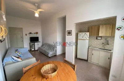 Apartamento com 1 dormitório à venda, 37 m² por r$ 280.000,00 - tupi - praia grande/sp