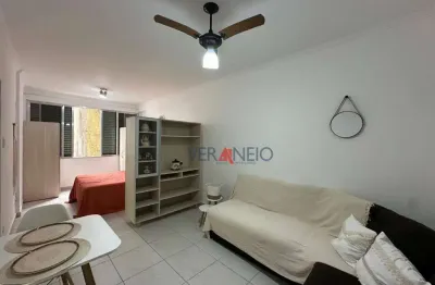 Kitnet com 1 dormitório à venda, 40 m² por r$ 240.000,00 - vila guilhermina - praia grande/sp