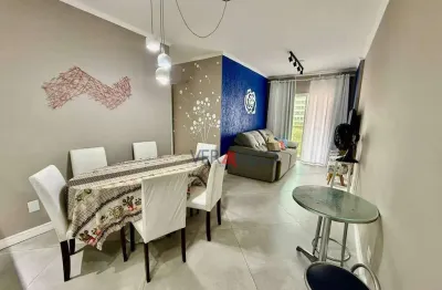 Apartamento com 2 dormitórios à venda, 70 m² por r$ 444.000 - tupi - praia grande/sp