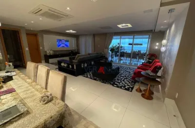 Apartamento com 4 dormitórios à venda, 250 m² por r$ 4.950.000 - canto do forte - praia grande/sp