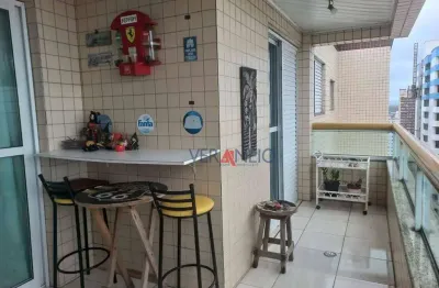 Apartamento com 2 dormitórios à venda, 84 m² por r$ 650.000,00 - ocian - praia grande/sp
