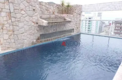 Apartamento com 1 dormitório à venda, 47 m² por r$ 430.000 - canto do forte - praia grande/sp