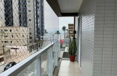 Apartamento com 2 dormitórios à venda, 70 m² por r$ 560.002 - vila guilhermina - praia grande/sp