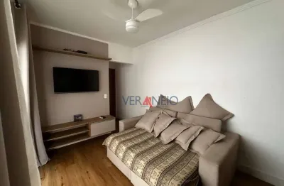Apartamento com 1 dormitório à venda, 46 m² por r$ 359.000 - vila guilhermina - praia grande/sp