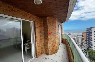 Apartamento com 2 dormitórios à venda, 88 m² por r$ 535.000 - vila guilhermina - praia grande/sp