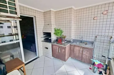 Apartamento com 3 dormitórios à venda, 103 m² por r$ 620.000,00 - tupi - praia grande/sp
