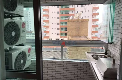 Apartamento com 2 dormitórios à venda, 60 m² por R$ 530.000,00 - Boqueirão - Praia Grande/SP