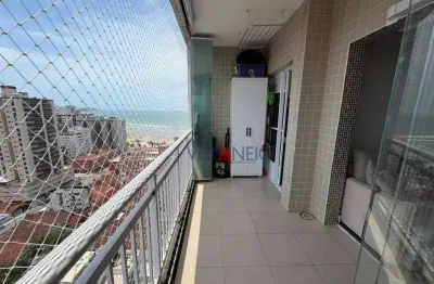 Apartamento com 3 dormitórios à venda, 74 m² por R$ 580.000 - Ocian - Praia Grande/SP