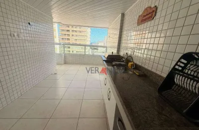 Apartamento com 3 dormitórios à venda, 80 m² por R$ 879.000 - Boqueirão - Praia Grande/SP