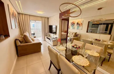 Apartamento com 2 dormitórios à venda, 70 m² por R$ 570.000,00 - Vila Guilhermina - Praia Grande/SP