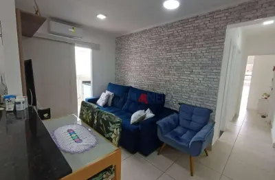 Apartamento com 2 dormitórios à venda, 63 m² por R$ 430.000 - Vila Guilhermina - Praia Grande/SP