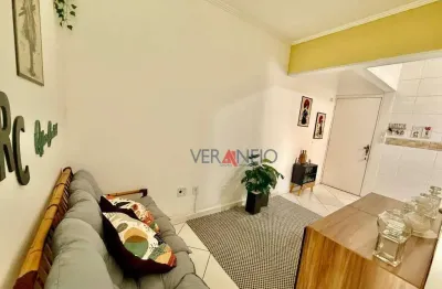 Apartamento com 2 dormitórios à venda, 67 m² por R$ 400.000 - Vila Guilhermina - Praia Grande/SP