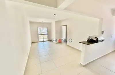 Apartamento com 2 dormitórios para alugar, 70 m² por R$ 3.500/mês - Vila Guilhermina - Praia Grande/SP