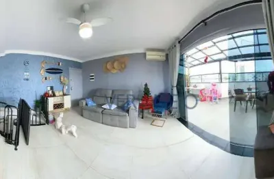 Cobertura com 3 dormitórios à venda, 127 m² por R$ 800.000,00 - Caiçara - Praia Grande/SP