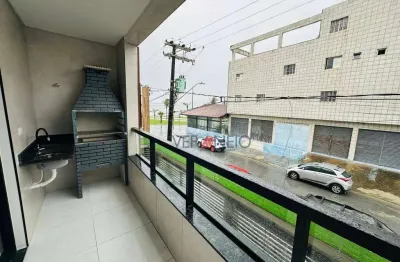 Sobrado com 3 dormitórios à venda, 108 m² por R$ 550.000,00 - Caiçara - Praia Grande/SP