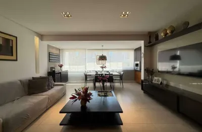 Apartamento mobiliado de 3 quartos com varanda gourmet na vila da serra, nova lima (mg)