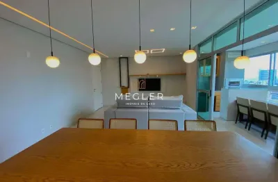 Apartamento mobiliado 3 quartos, 3 vagas, varanda gourmet e lazer completo – vila da serra