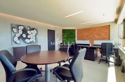 Sala premium com vista e estrutura completa no vila da serra – 80m²