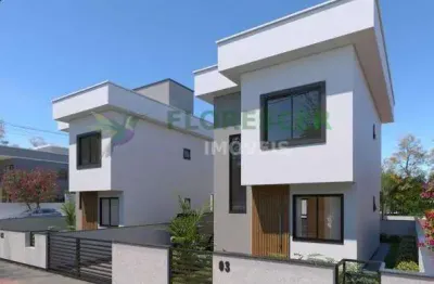 Sobrado para venda em palhoça, bela vista, 2 dormitórios, 2 suítes, 3 banheiros, 2 vagas