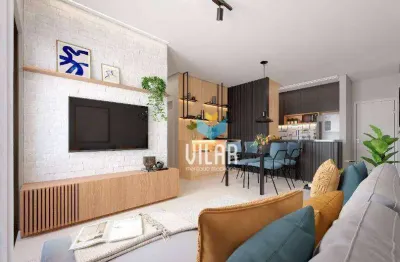 Apartamento à venda, 76 m² por r$ 505.000,00 - santa terezinha - sorocaba/sp