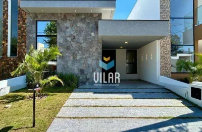 Casa com 3 dormitórios à venda, 110 m² por r$ 845.000,00 - jardim terras de são francisco - sorocaba/sp
