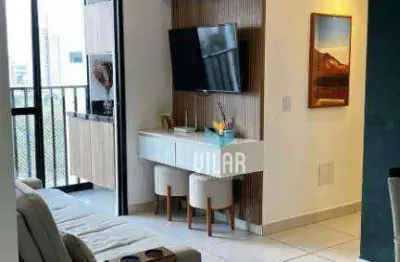 Apartamento com 2 dormitórios à venda, 55 m² por r$ 550.000,00 - fit campolim - sorocaba/sp