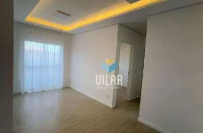 Apartamento com 2 dormitórios à venda, 63 m² por r$ 250.000,00 - caguaçu - sorocaba/sp