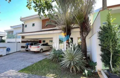 Sobrado com 4 suítes à venda, 308 m² por r$ 2.100.000 - condomínio lago da boa vista - sorocaba/sp
