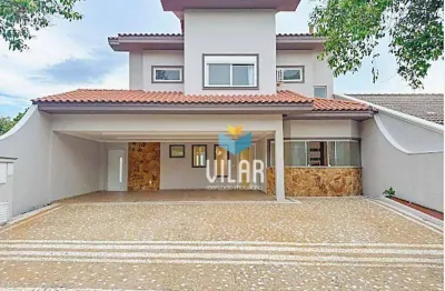 Sobrado com 4 dormitórios à venda, 401 m² por r$ 2.500.000,00 - condomínio lago da boa vista - sorocaba/sp