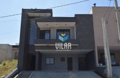 Sobrado com 3 dormitórios à venda, 260 m² por r$ 1.600.000,00 - condomínio pampulha jardim residencial - sorocaba/sp
