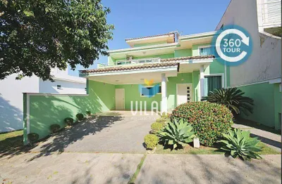 Sobrado com 3 dormitórios para alugar, 291 m² por r$ 7.317,87/mês - residencial villazul - sorocaba/sp