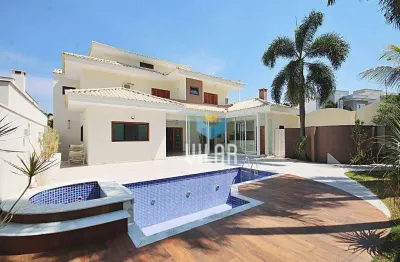 Sobrado com 4 suítes à venda, 424 m² por r$ 2.800.000 - condomínio lago da boa vista - sorocaba/sp