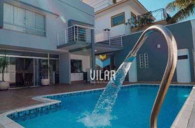 Sobrado com 3 dormitórios à venda, 450 m² por r$ 2.500.000,00 - condomínio lago da boa vista - sorocaba/sp