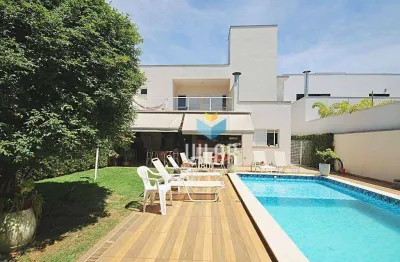 Sobrado com 4 dormitórios à venda, 363 m² por r$ 3.000.000,00 - jardim residencial vicente de moraes - sorocaba/sp