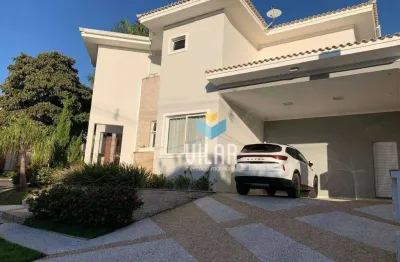 Sobrado com 3 suítes à venda, 475 m² por r$ 2.500.000 - condomínio lago da boa vista - sorocaba/sp