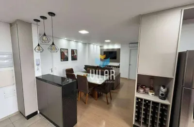 Apartamento com 2 dormitórios à venda, 59 m² por r$ 450.000,00 - além ponte - sorocaba/sp