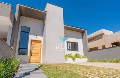 Casa com 3 dormitórios à venda, 115 m² por R$ 630.000,00 - Caguaçu - Sorocaba/SP