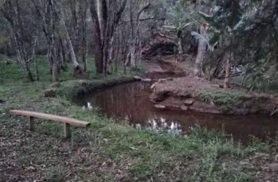 Linda chácara pilar do sul, 320 m², turvo marianos, 3 cômodos, riacho, 18 km cidade, doc. ok