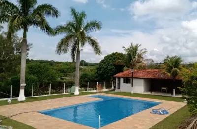 Lindo sítio sorocaba, 25.000 m², 6 casas, 2 piscinas, campo, área gourmet, salão festa, permuta