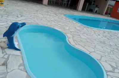 Linda chácara sarapuí,2.500 m², 5 km cidade,3 quartos, área gourmet, 2 piscinas, doc.ok