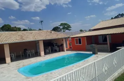 Linda chácara sarapuí, 2.500 m², 5 km cidade, 3 quartos, 2 piscinas, doc. ok, facilito.