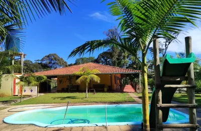 Lindo sítio tapiraí sp, 30.000 m², 2 casas, piscina, área gourmet, poço, doc. ok, permuto