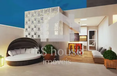 Cobertura sem condomínio - 91,5m² - 2 dormitórios - 2 vagas - vila eldizia