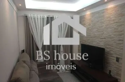 Apartamento automatizado, com 68m² 3 dormitórios - campestre- santo andré