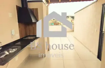 Sobrado triplex novo, 3 dormitórios,1 suíte, área gourmet