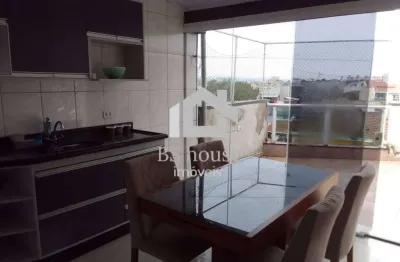 Cobertura  90m², 2 dormitórios, com churrasqueira, 1 vaga - vila helena