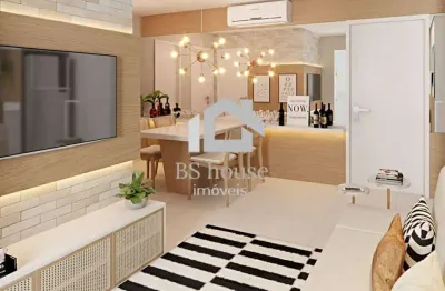 Apartamento 50m², 2 dormitórios, 1 suíte e 1 vaga - vila curuçá