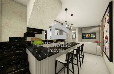 Cobertura de baixo condomínio, com elevador - vila assunção